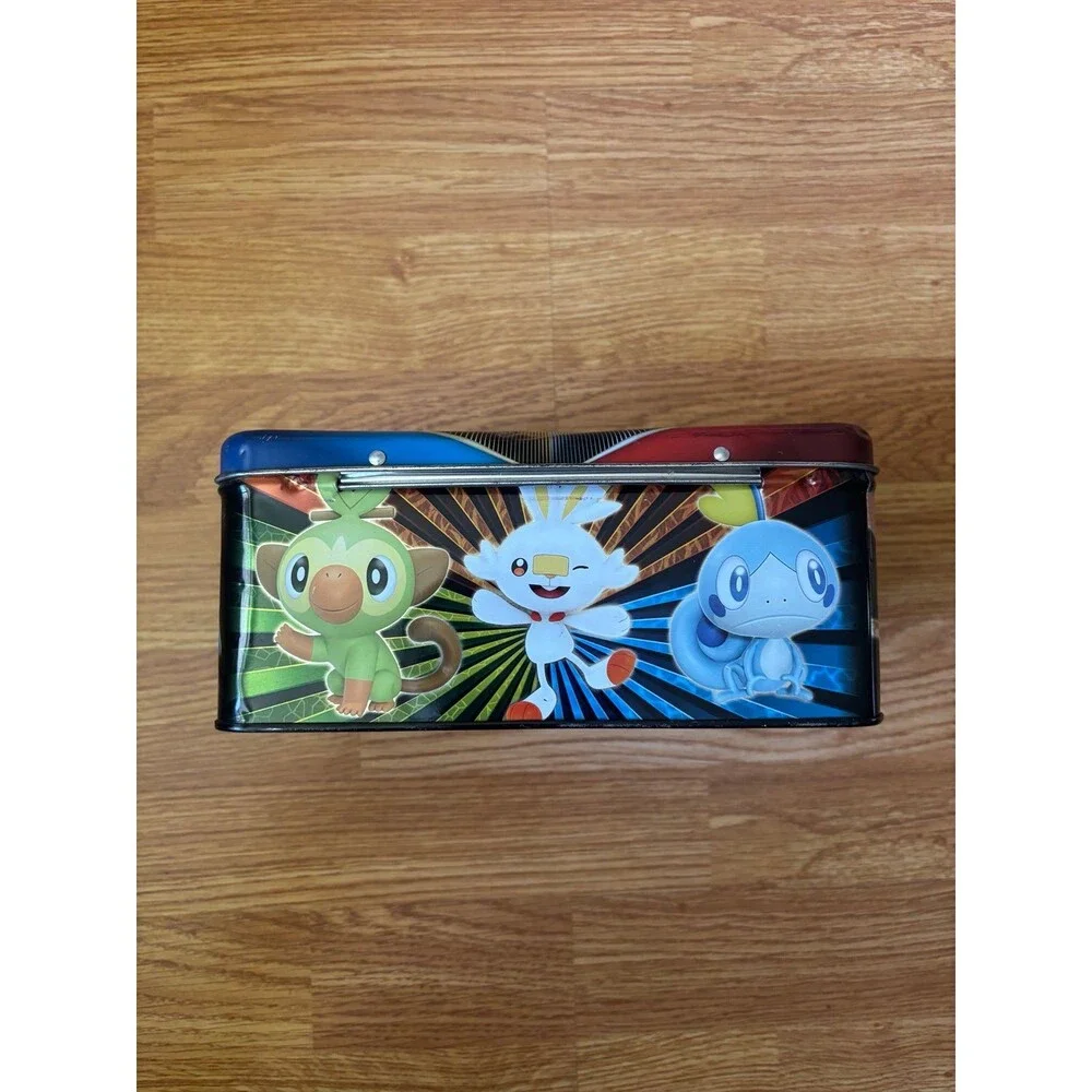 Pokemon TCG Spring 2020 Collector Chest Tin Zacian Zamazenta EMPTY Lunchbox